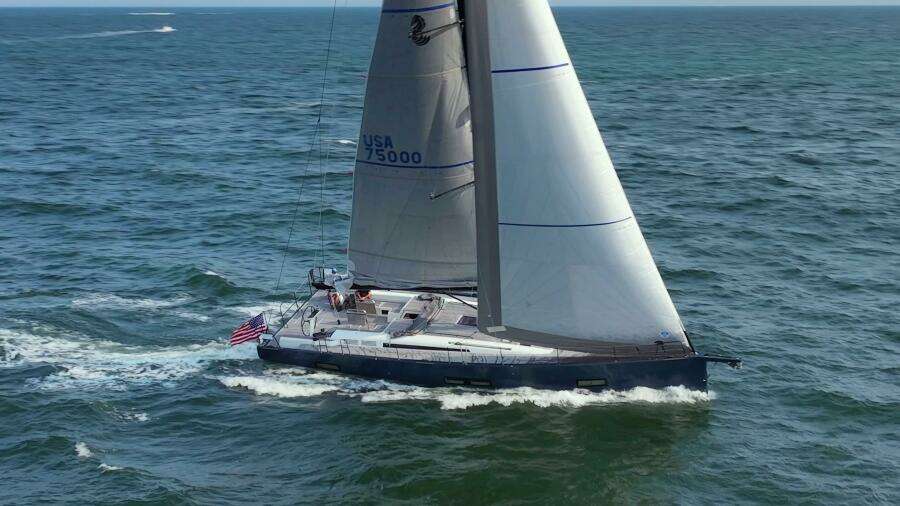 2020 Beneteau First 53 ZUMA upwind