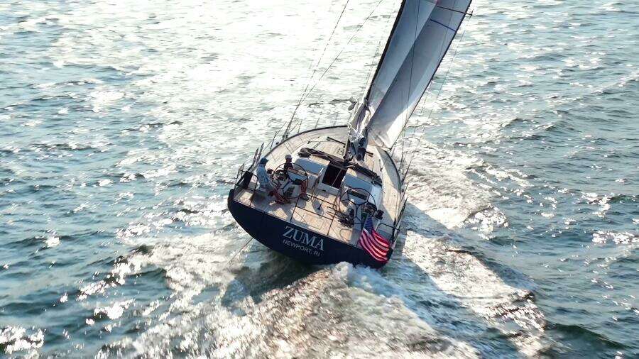 2020 Beneteau First 53 ZUMA port tack