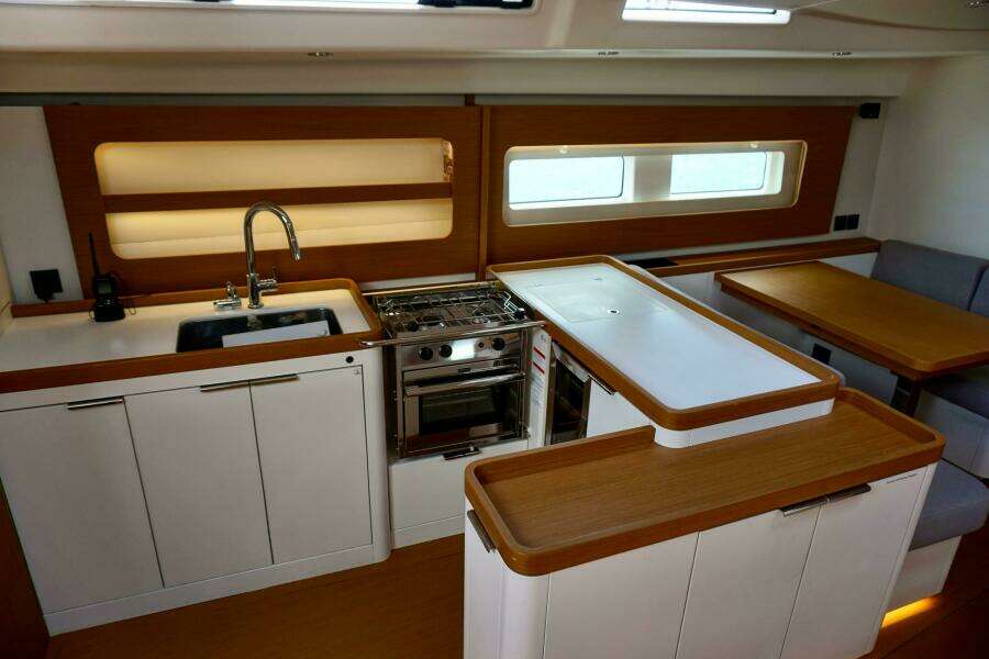 2020 Beneteau First 53 galley stove