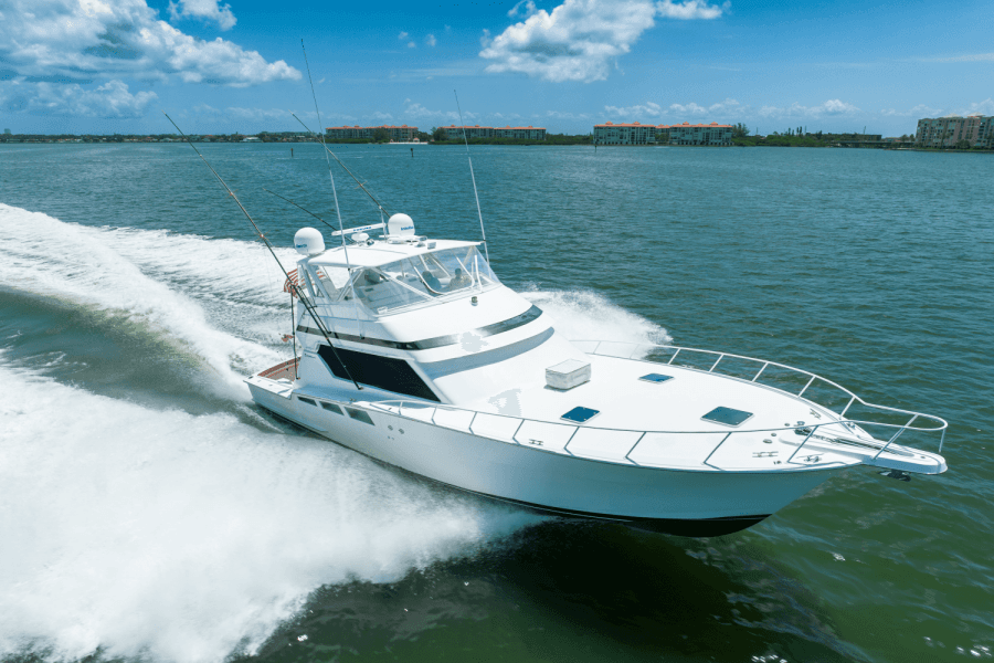 1996 Hatteras 54 CONVERTIBLE