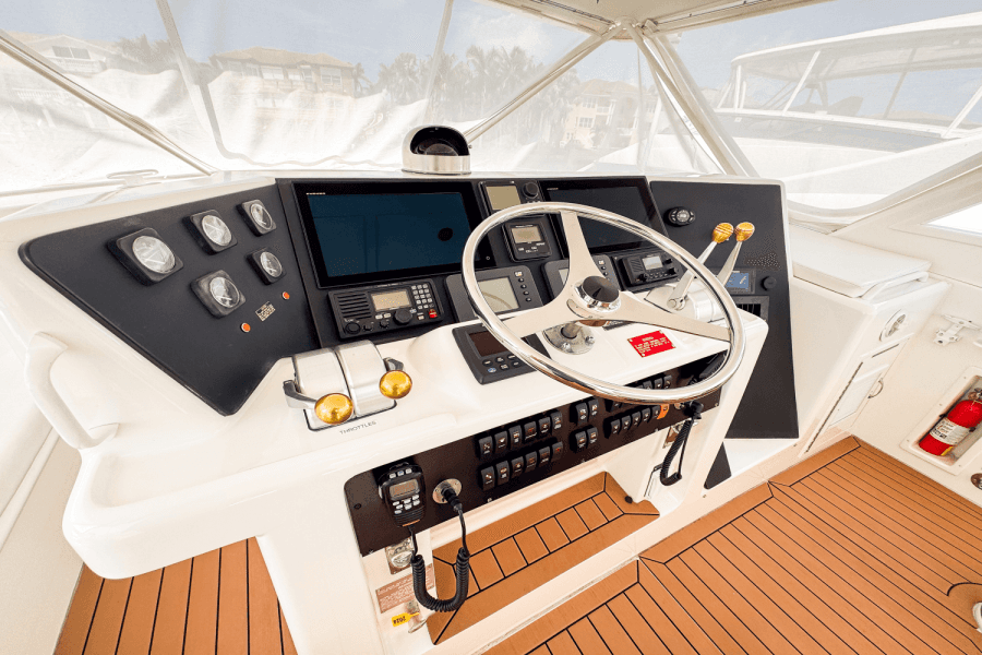 1996 Hatteras 54 CONVERTIBLE