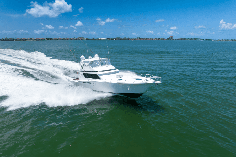 1996 Hatteras 54 CONVERTIBLE