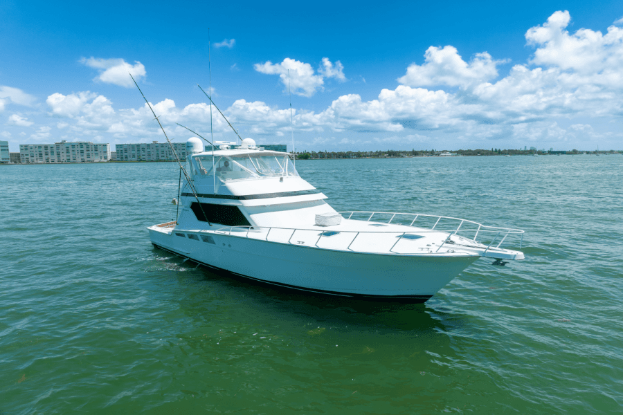 1996 Hatteras 54 CONVERTIBLE