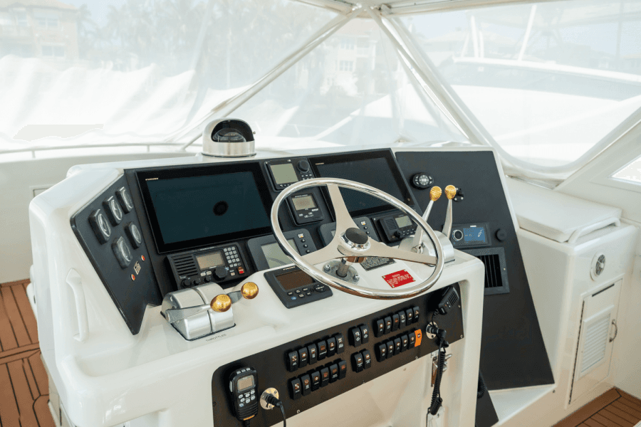 1996 Hatteras 54 CONVERTIBLE