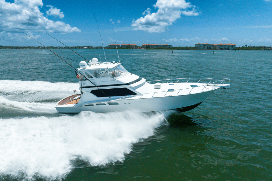 1996 Hatteras 54 CONVERTIBLE