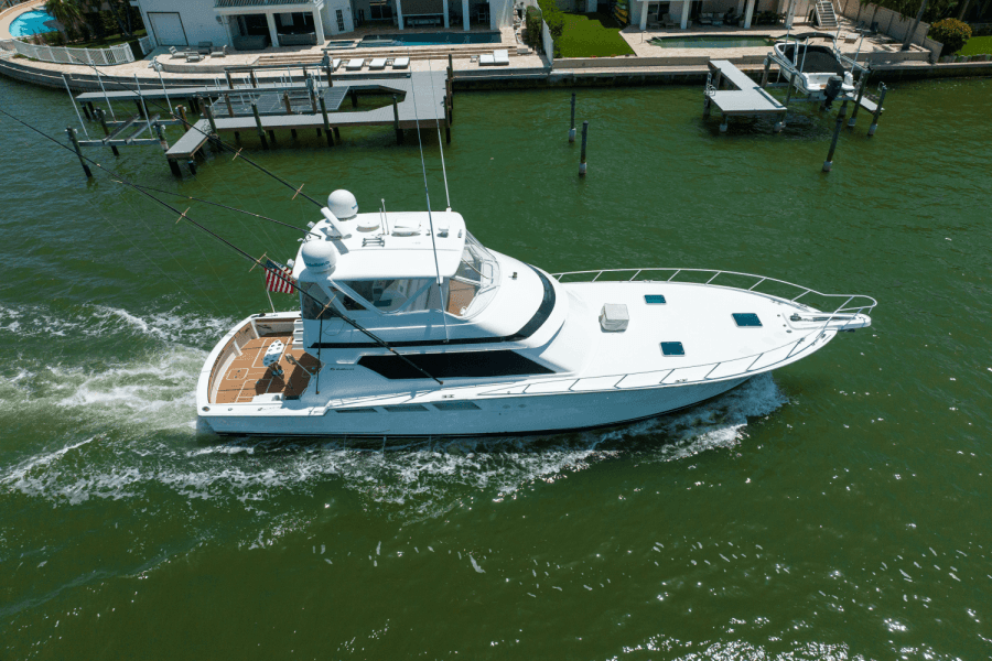 1996 Hatteras 54 CONVERTIBLE