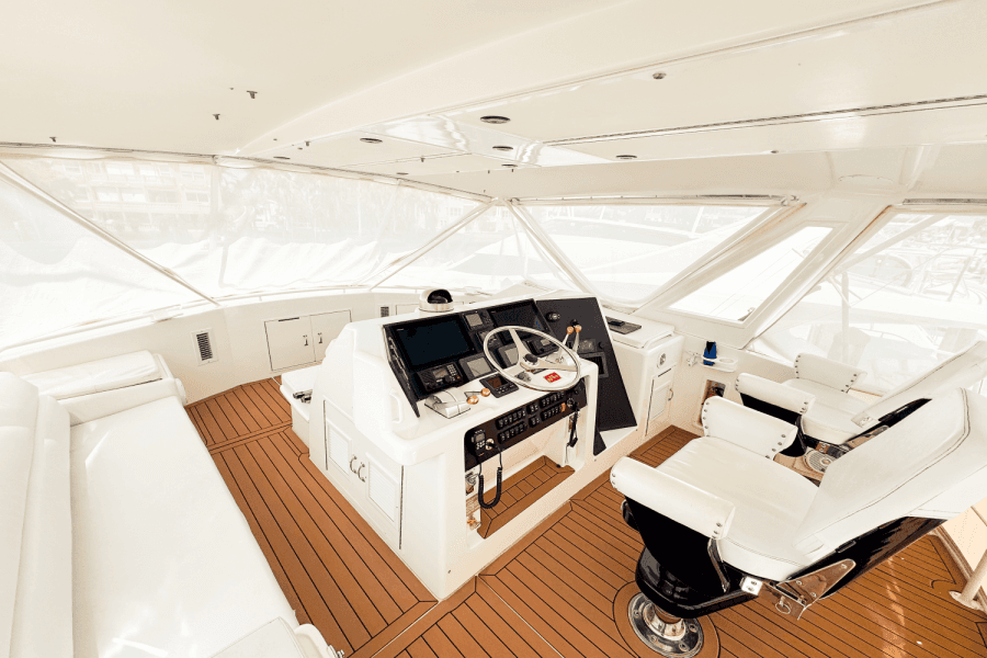 1996 Hatteras 54 CONVERTIBLE