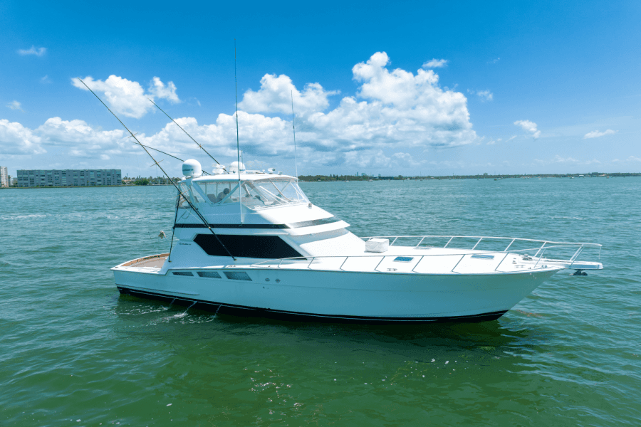 1996 Hatteras 54 CONVERTIBLE