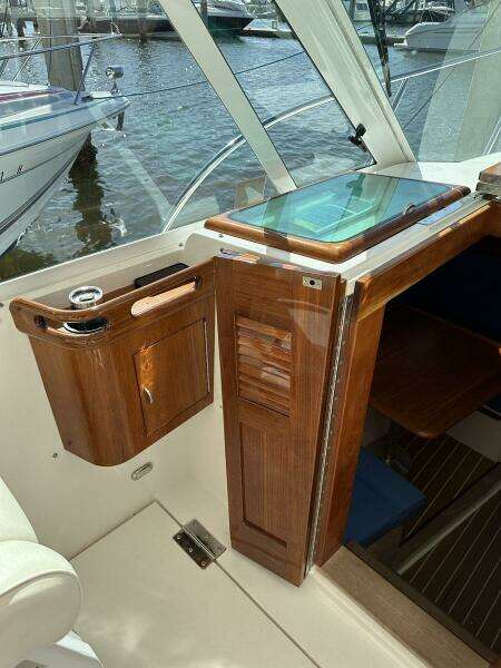 Teak Components On Bridgedeck