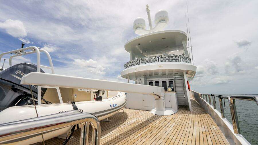 Bridge aft deck