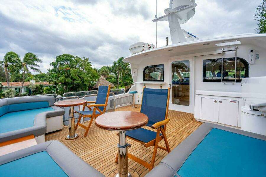 2007 Hatteras Enclosed Bridge MY