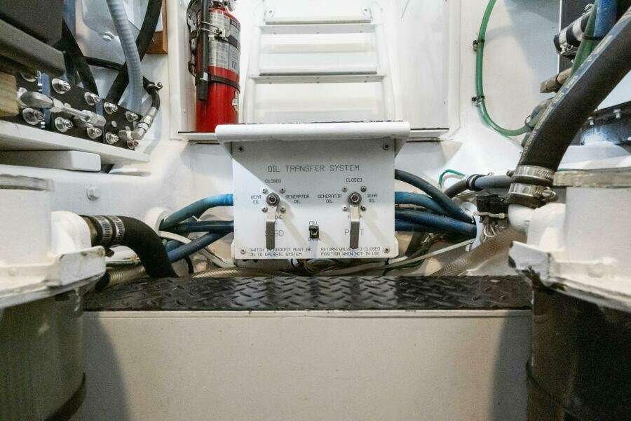 2015 Viking 52 Open "Terrabbean" - Engine Room