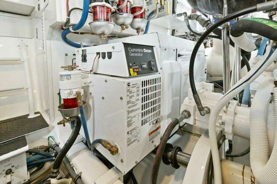 2015 Viking 52 Open "Terrabbean" - Engine Room