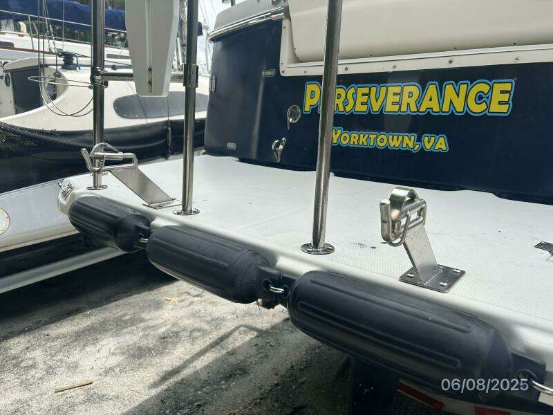 28' Cutwater tender davit bases