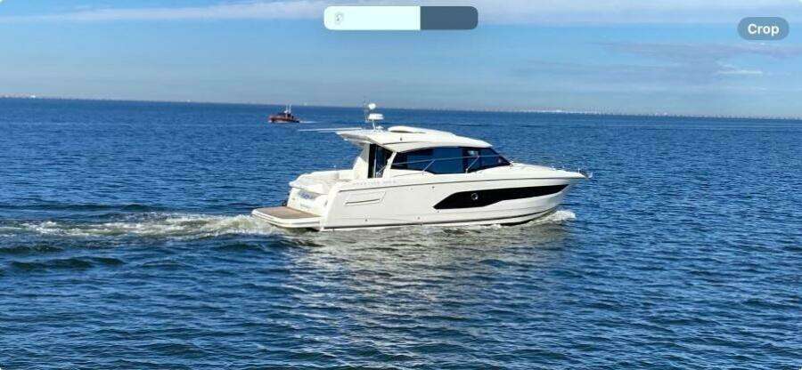 42' Prestige starboard aft profile1