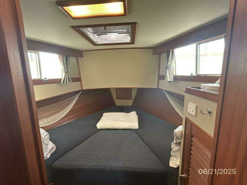 36' Grand Banks master stateroom2