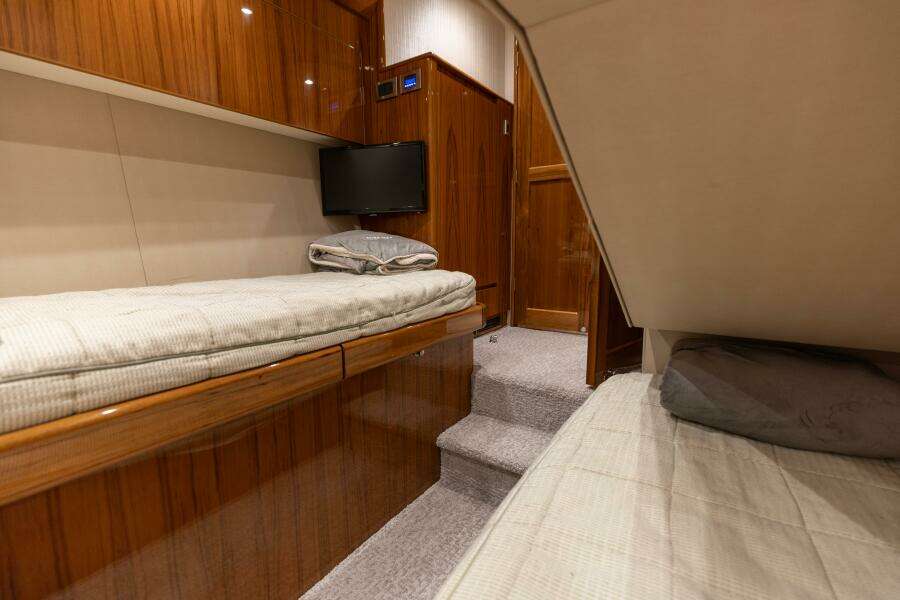 2015 Viking 62 Convertible- Gas Money- Guest Stateroom