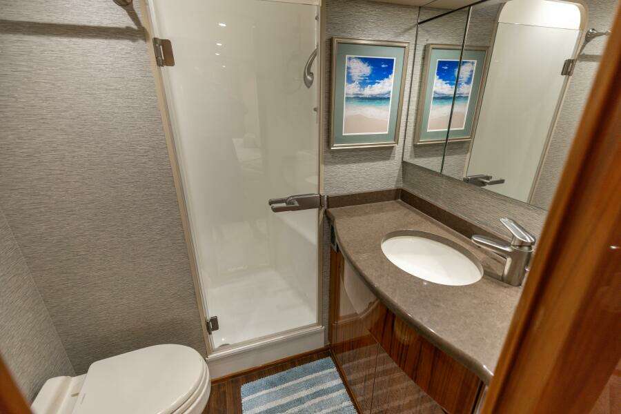 2015 Viking 62 Convertible- Gas Money- Master Head