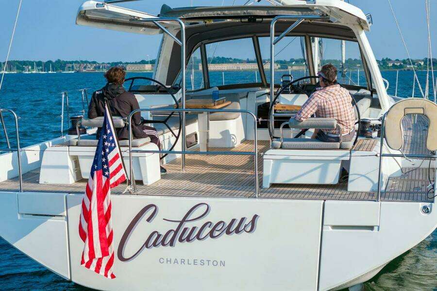 Transom Looking Into Cockpit