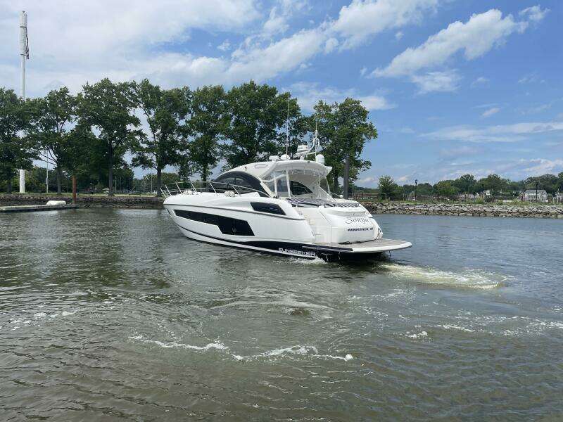 2015 Sunseeker San Remo SONYA Port Stern Quarter