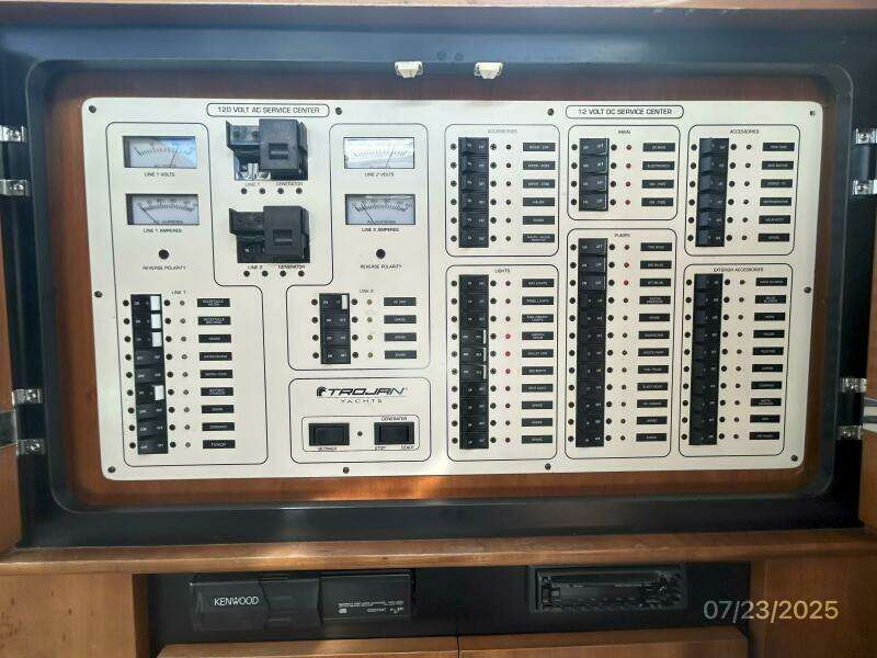 40' Trojan electrical panel