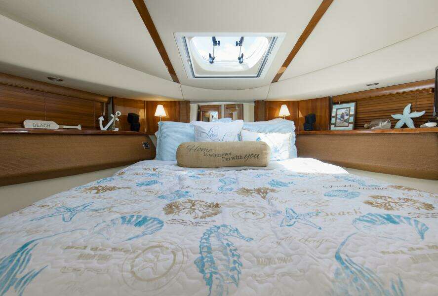 2007 52 Sea Ray Sedan Bridge Reel Destiny VIP Stateroom