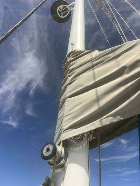 Covered Mainsail