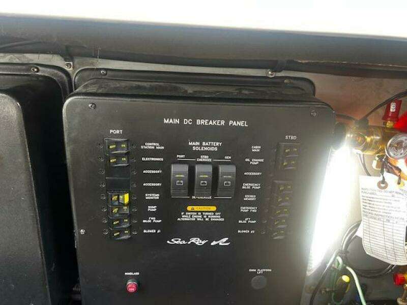 410 Engine room breaker panel