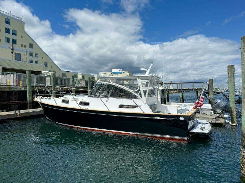 2002 Legacy 34 Express Twin Jet