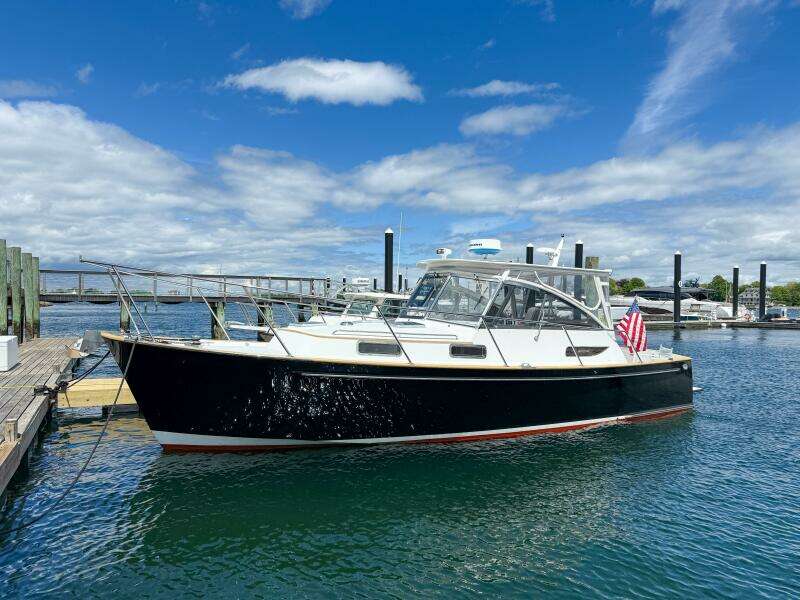 2002 Legacy 34 Express Twin Jet