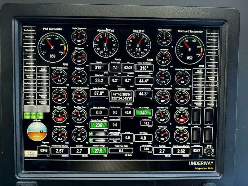 2001 Rayburn Custom Yachts Flush Deck