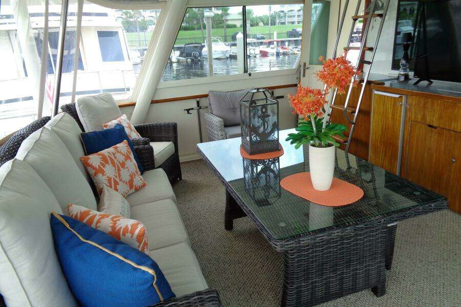 1987 Hatteras 70 Cockpit Motor Yacht