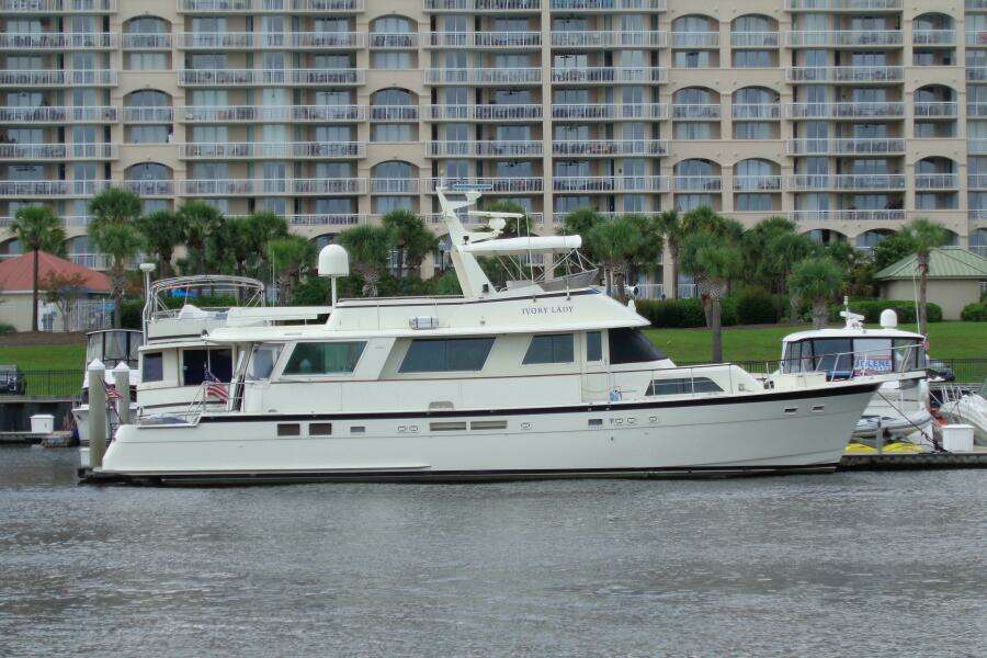 1987 Hatteras 70 Cockpit Motor Yacht