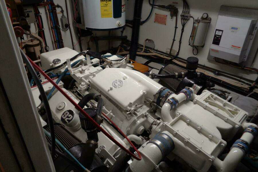 1987 Hatteras 70 Cockpit Motor Yacht