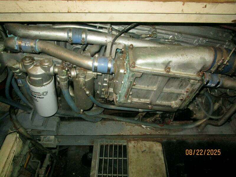 44' Viking port main engine