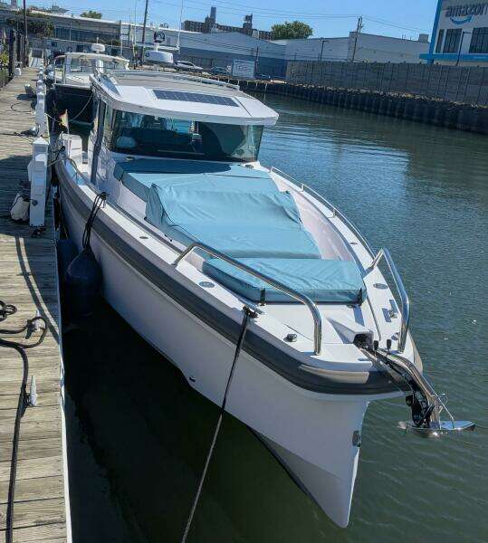 2024 Axopar 37 Cross Cabin with Bench Seat, V10s