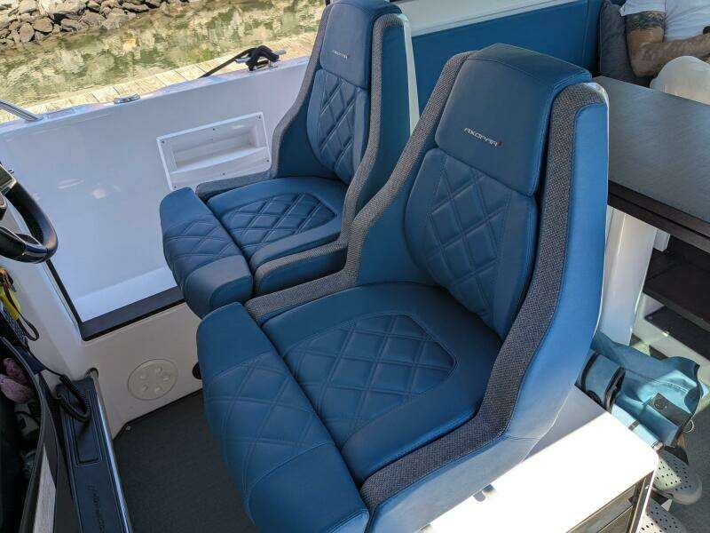 2024 Axopar 37 Cross Cabin with Bench Seat, V10s