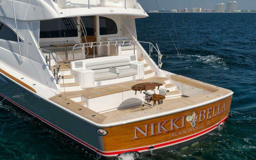 2025 Viking 90 Convertible- NIKKI BELLA- Transom