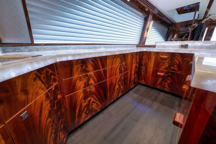 2025 Viking 90 Convertible- NIKKI BELLA- Galley