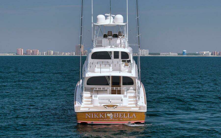 2025 Viking 90 Convertible- NIKKI BELLA- Transom
