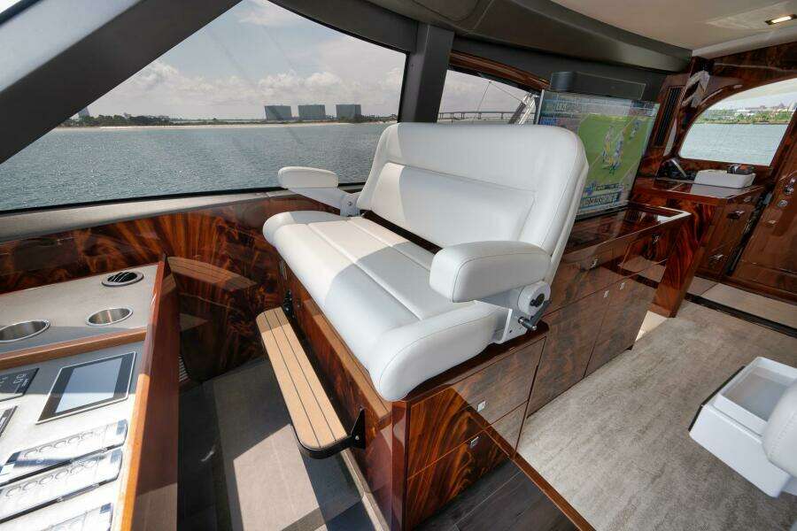 2025 Viking 90 Convertible- NIKKI BELLA- Enclosed Bridge Helm