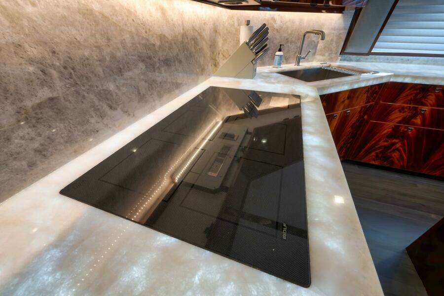 2025 Viking 90 Convertible- NIKKI BELLA- Galley