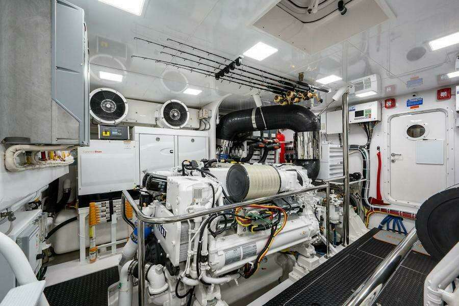 Port Engine Looking Forward