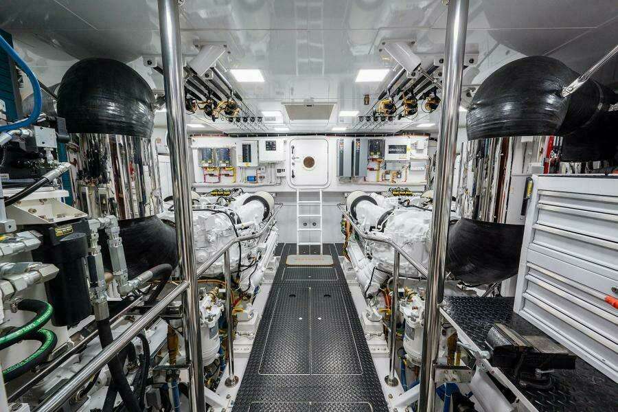 Engine Room Looking Aft