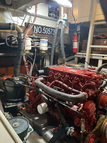 Gallant stbd side engine