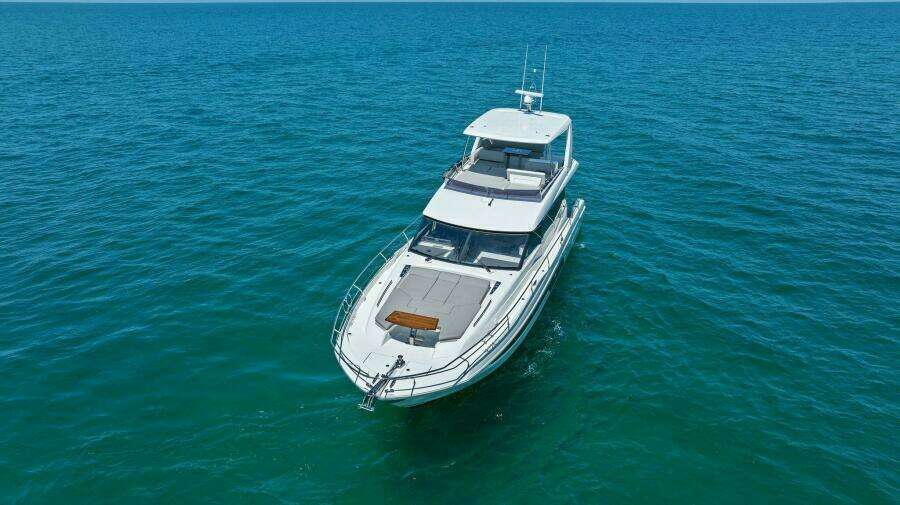 2022 59 Prestige Flybridge - How Sweet It Its - Profile