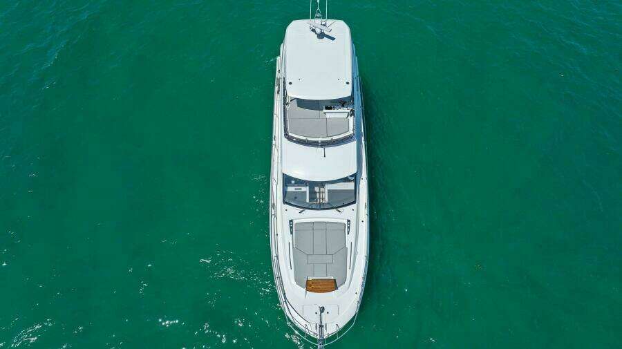 2022 59 Prestige Flybridge - How Sweet It Its - Profile