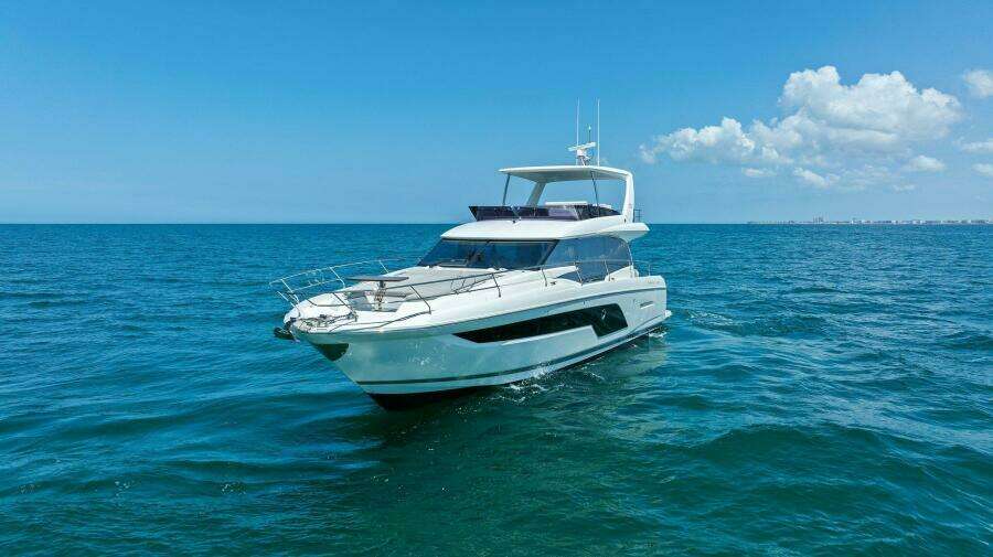 2022 59 Prestige Flybridge - How Sweet It Its - Profile