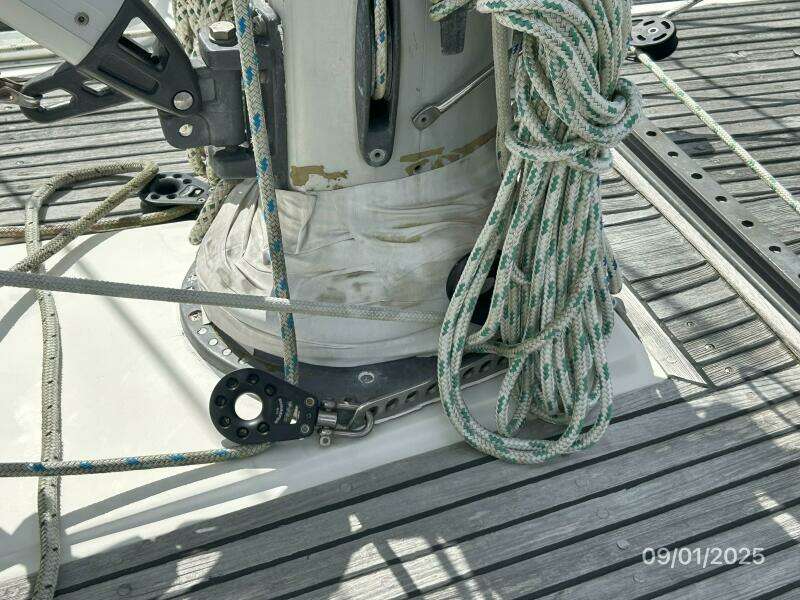 40' Nauitcat mast deck collar