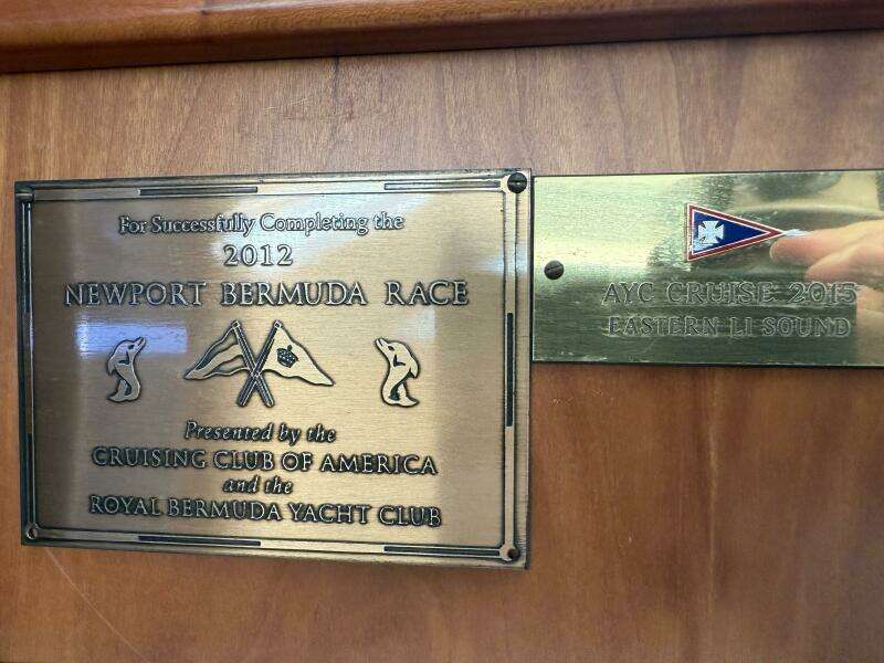 2011 Tartan 47 Glory race plaquards